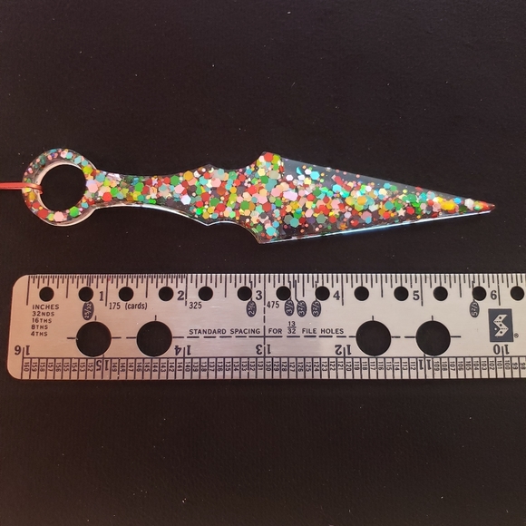Multi-Colored Self Defense Key Chain - Picture 3 of 3